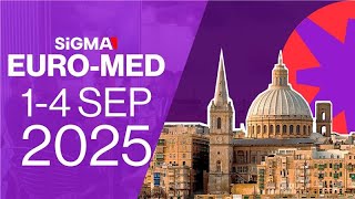 SiGMA EuroMed 2025 Now in September [upl. by Ariday221]