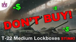 WoT Blitz  T22 Medium lockbox event overview [upl. by Hebert]