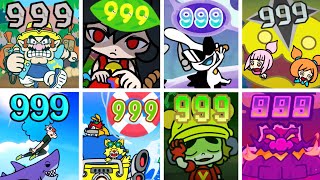 WarioWare Move It  What Happens If You Reach 999 Score in All Stages [upl. by Mariano11]