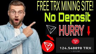 Get paid 30 trx Instantly 😳 No Minimum withdrawal No Deposit [upl. by Ainesell]