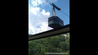 2018 Ober Gatlinburg Tramway Ride [upl. by Nauqram]