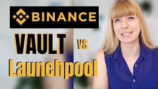 How To Earn Passive Income With Binance Vault vs Binance Launchpool  Binance Vault Tutorial [upl. by Yrffoeg]