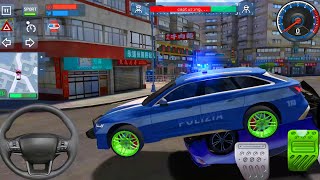 LIFE IS A GAME 94 الحياة هي لعبة Police Driving Gameplay Anasgamimgind automobile games [upl. by Israeli]