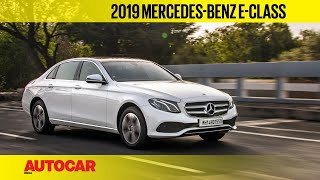 2019 Mercedes Eclass  BS6 compliant amp even more luxurious  First Drive Review  Autocar India [upl. by Heigho]