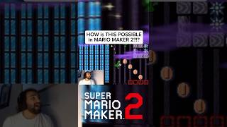 HOW is THIS POSSIBLE in MARIO MAKER 2 shorts [upl. by Aneeb]