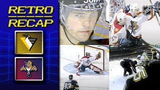 Florida forces Game 7 against Jagr Lemieux  Retro Recap  Penguins vs Panthers [upl. by Eidoj]