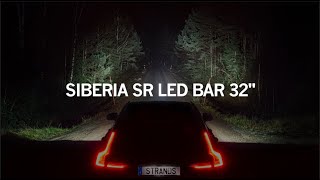 SIBERIA SR LED BAR 32quot  DRIVING LIGHT BEAM PATTERN  STRANDS LIGHTING DIVISION [upl. by Karlin]