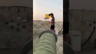 Kite flying from rooftops basant festival in pakistan [upl. by Atal]