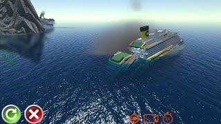 costa venezia sank near shore  cruise ship handling simulator [upl. by Romain]