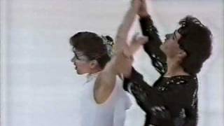 Duchesnay amp Duchesnay FRA  1989 World Figure Skating Championships Ice Dancing Free Dance [upl. by Cassady]