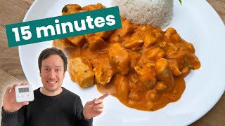 Recette express en 15 minutes avec du poulet et du beurre de cacahuètes [upl. by Anjela]