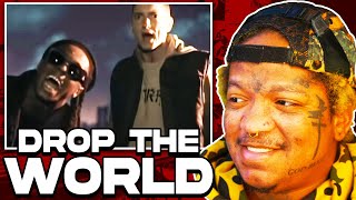 Theyre A Dope Duo  quotDROP THE WORLDquot  Lil Wayne feat Eminem  FlawdTV [upl. by Latoyia]