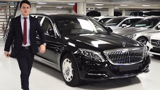 2019 Mercedes Maybach S600 Pullman GUARD  V12 Full Review Interior Exterior Security [upl. by Anerat]