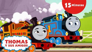 Perdidos y encontrados  Trenes A Todo Vapor Thomas y Sus Amigos Mejores momentos [upl. by Ienttirb511]