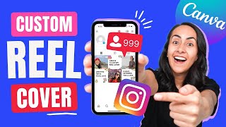 How to Make an Instagram REEL COVER in Canva [upl. by Billen961]