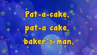 Karaoke  Pat a cake  Karaoke Rhymes [upl. by Neelrak]