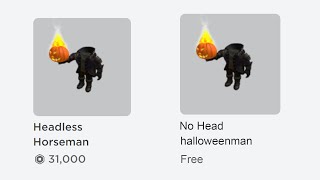 Headless Horseman FREE How to Get Headless Horseman for Free in Roblox [upl. by Norted]