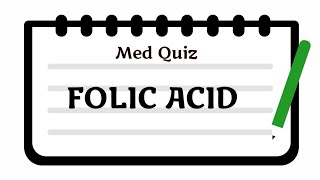 Folic acidBiochemistry Quizfolic acid Quizmedical questions and answersMbbs quizMed Quiz [upl. by Brenna86]