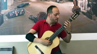 Turina Sonata Op61  3rd mvt Tariq Harb guitar [upl. by Namus]