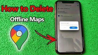 How to Delete Offline Maps on Google Maps  Full Guide [upl. by Edric]