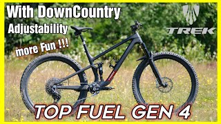 All new Trek Top fuel gen 4  Trail bike with downcountry adjustability and they said its more fun [upl. by Conyers881]