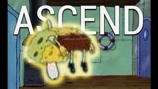 Meme Origin Spongebob Ascending  Floating  Glowing [upl. by Anital384]