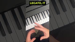 Quick Guide to Playing Legato Chords on Piano 🎹 shorts pianotutorial [upl. by Staten]