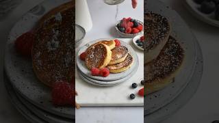 Japanische Souffle Pancakes  Besonders fluffig breakfast pancake recipe rezept [upl. by Folsom]