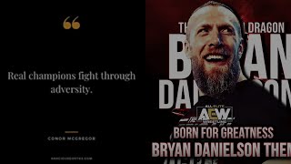 2024 Bryan Danielson AEW Theme Song  Born For Greatness WITH FIGHT THROUGH ADVERSITY INTRO ᴴᴰ [upl. by Froh80]