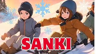 SANKI🛷 ZIMOWE WIERSZYKI DLA DZIECI ❄️ Wierszyki na dobranoc bajki na dobranoc bajki po polsku [upl. by Aimas914]