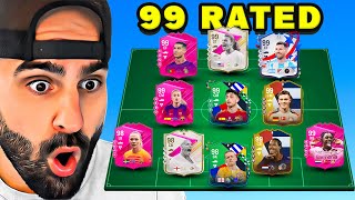 THE BEST 99 RATED TEAM IN FC 24 ULTIMATE TEAM [upl. by Anaihr]