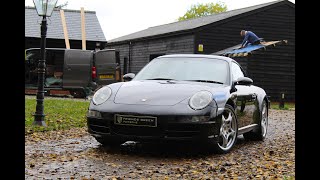 2004 Porsche 997 Carrera S Basalt Black walk around [upl. by Ayocal]