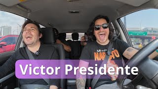 Víctor Aráuz en El carpool de Logan  Logan y Logan  Víctor Presidente [upl. by Audy354]