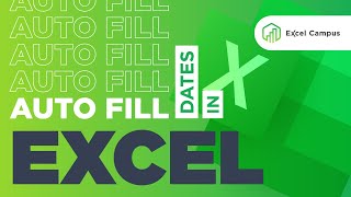 Effortless Date Autofill In Excel Make Your Workflow Simpler [upl. by Monahon611]