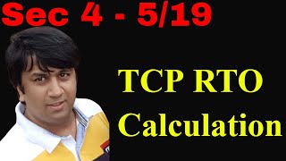 Sec 4  Lec 519  TCP RTO Computation  TCPIP Protocol Deep Understanding  Udemy [upl. by Helsie]