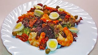 SunDried Tomatoes and Shrimp Salad [upl. by Haissem]