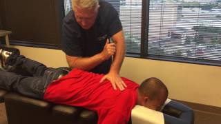 Severe Lower Back Pain amp Sciatica Follow Up Adjustment at Advanced Chiropractic Relief [upl. by Einaoj]