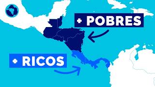 ¿Por qué Costa Rica y Panamá son más ricos que los otros países centroamericanos [upl. by Yro]