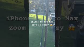 iPhone 12 Pro Max zoom is crazy 😱 [upl. by Akire]