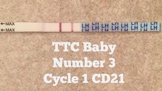 TTC Baby 3  Cycle day 21 Update [upl. by Rainah]