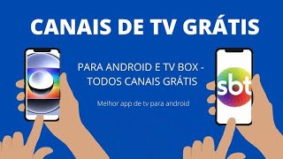 Novo aplicativo de TV grátis para celular 2021 [upl. by Macrae]