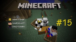 ماينكرافت مع عبدالله واسماعيل 15 MinecraftWGAMES2HAPPY CRAZYGAMES 15 [upl. by Sparke]