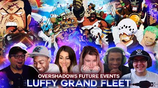 Luffys Grand Fleet Part 2 Overshadows a Future Incident  Reaction Mashup [upl. by Ladd]