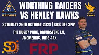 Worthing Raiders V Henley [upl. by Dorina]