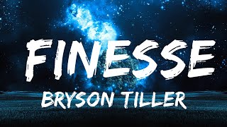 Bryson Tiller  Finesse Drake Cover lyrics  The World Of Music [upl. by Nalo600]