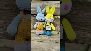 Amigurumi rabbit tutorial for beginnersörgü tavşan yapımı [upl. by Branham]