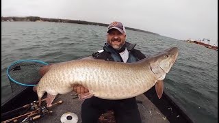 TOP 3 BIGGEST MUSKIES CAUGHT ON YOUTUBE compilation [upl. by Amaso]