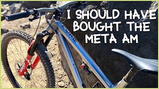 2021 Commencal Meta AM vs Meta TR 29  My Comparison [upl. by Llewoh]