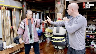 Okinawan Karates InFighting  Tetsuhiro Hokama Sensei Demonstrates Combat Distance amp Strategies [upl. by Yggam428]