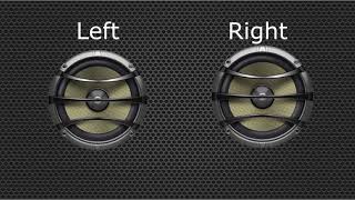 Stereo Left and Right Stereo Sound Test [upl. by Appilihp]